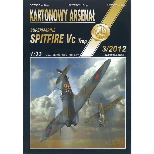 Купить Халински 3/12 — Самолет Spitfire Vc Trop 1:33: отзывы, фото, характеристики в интерне-магазине Aredi.ru