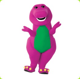 BARNEY SPIEWAJĄCY DINOZAUR JIM JAM