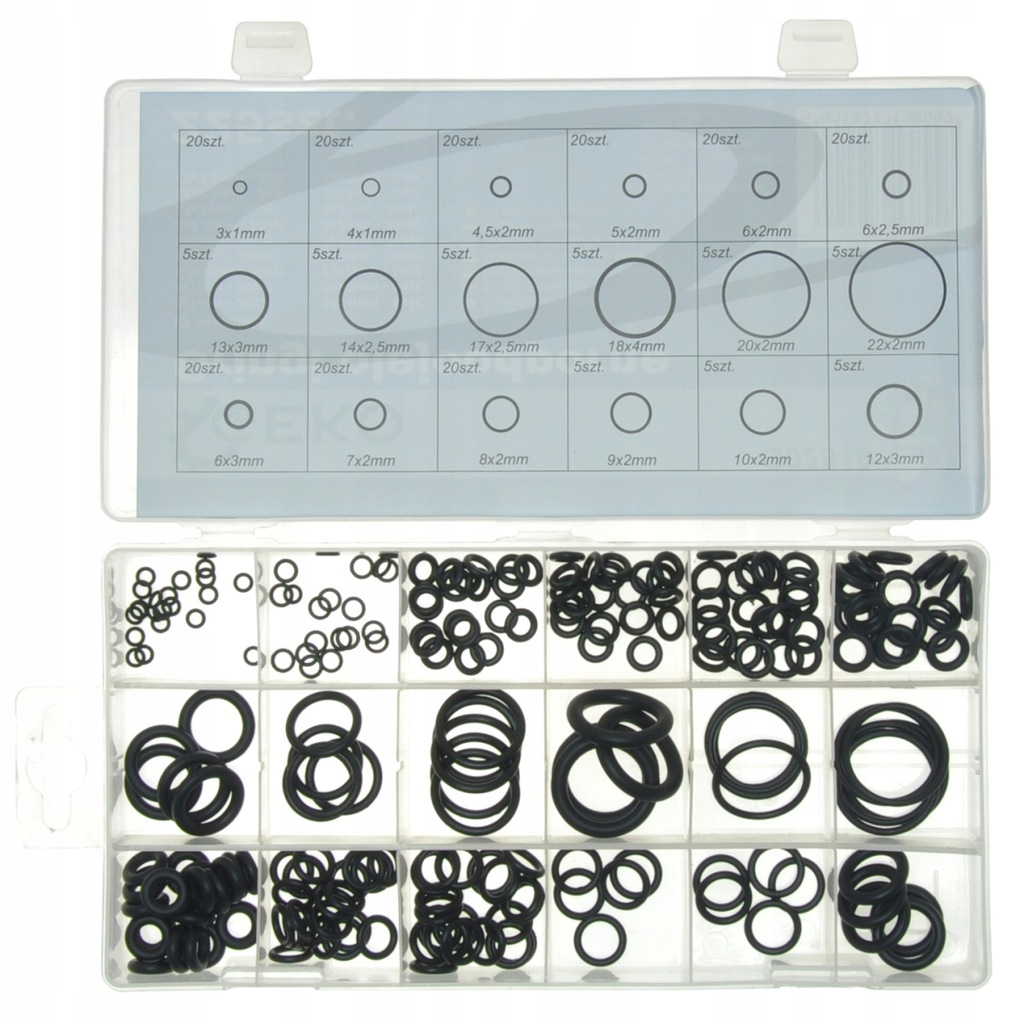 Купить РЕЗИНОВЫЕ УПЛОТНИТЕЛЬНЫЕ КОЛЬЦА РЕЗИНОВЫЕ УПЛОТНЕНИЯ 225 ШТ ...