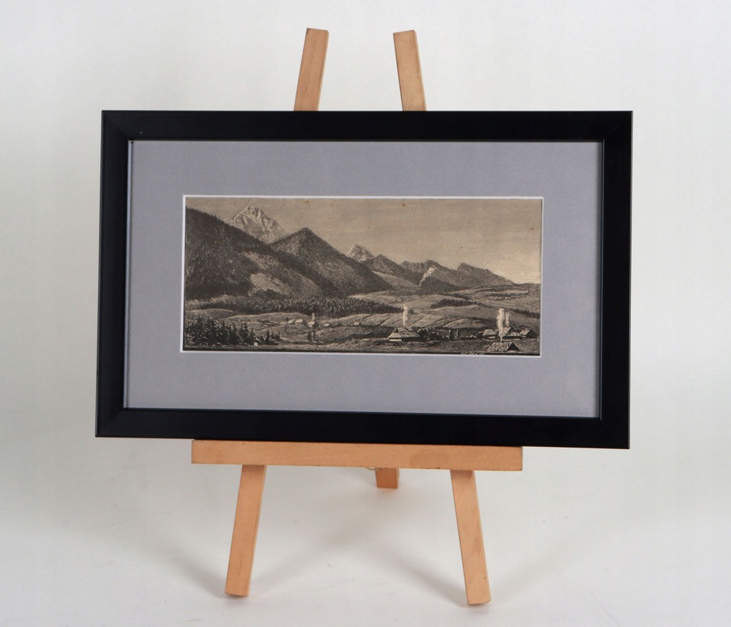 Stanisław WITKIEWICZ (1851 - 1915) - "Panorama Tatr"