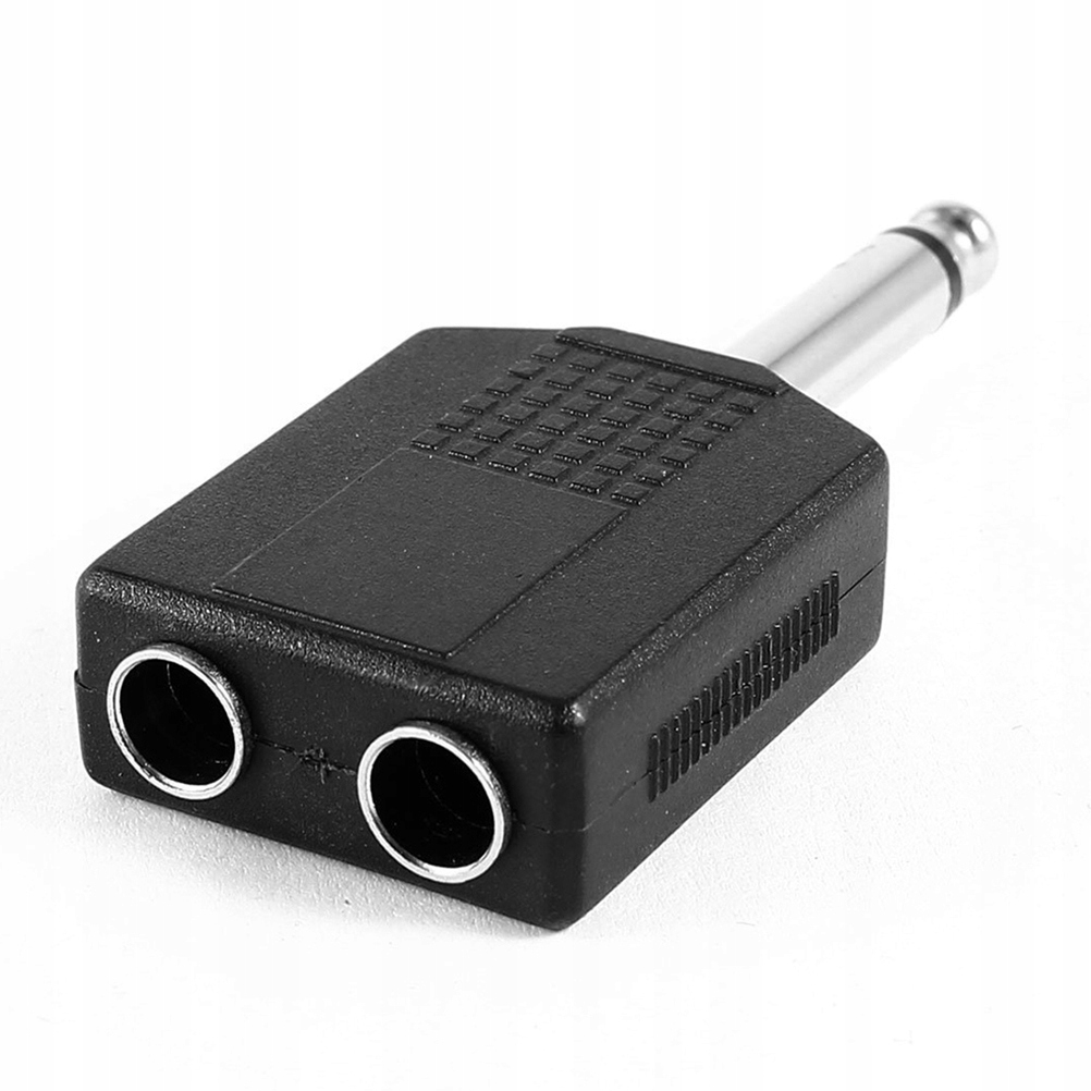 KONWERTER AUDIO 6 35MM JACK NA PODWÓJNE GNIAZDO MONO