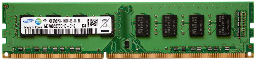 Купить Оперативная память 4 ГБ DDR3 PC3-10600U 1333 МГц INTEL AMD: отзывы, фото, характеристики в интерне-магазине Aredi.ru