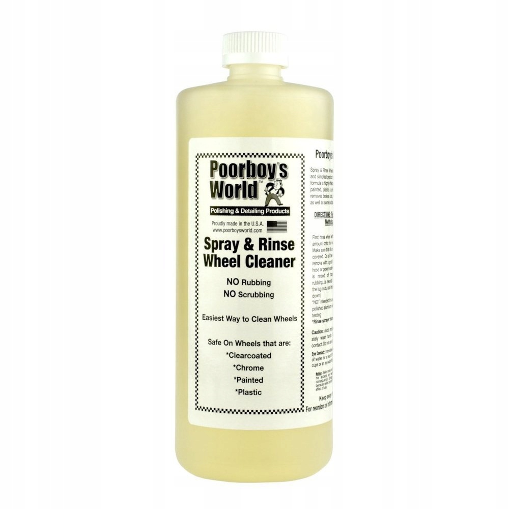 POORBOY'S SPRAY RINSE DO CZYSZCZENIA FELG 964ml