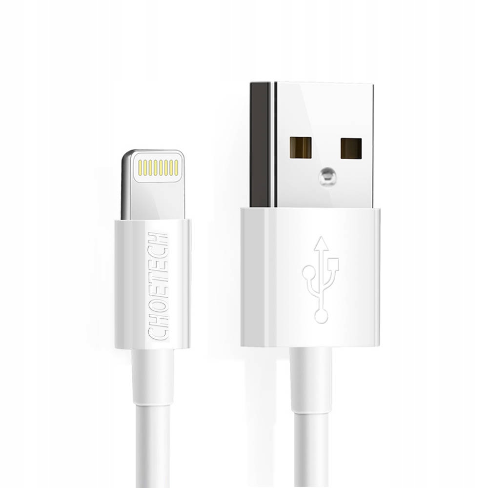 Kabel przewód USB- Lightning MFI 1,8m biały