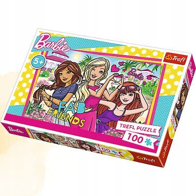 PUZZLE TREFL BARBIE 100 EL.