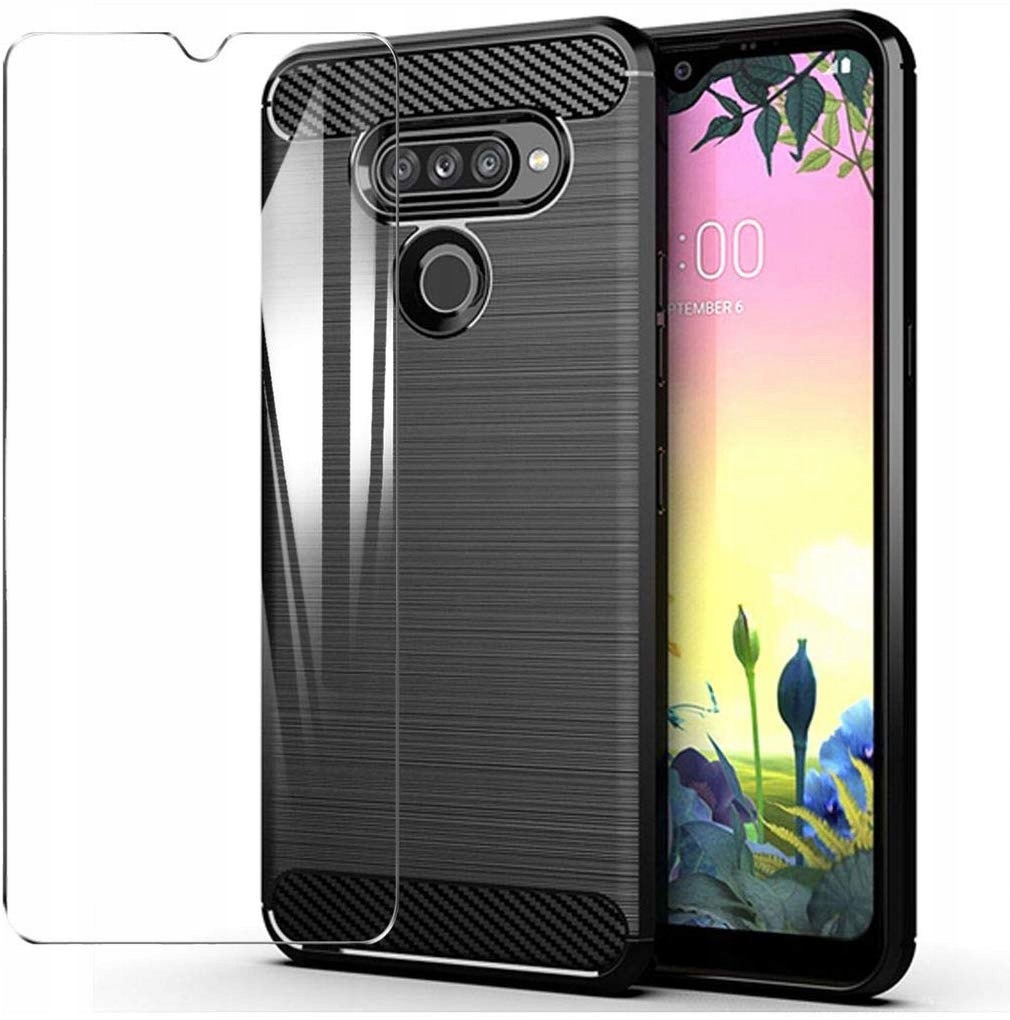 Купить Чехол CARBON ARMOR + ЗАКАЛЕННОЕ СТЕКЛО для LG K50S: отзывы, фото, характеристики в интерне-магазине Aredi.ru