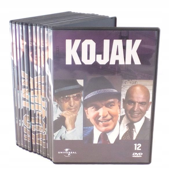 KOJAK KOLEKCJA [ODCINKI 1-24] PAKIET 12DVD