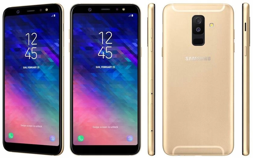 SAMSUNG GALAXY A6 2018 GOLD Dual Sim KMKI za797zł