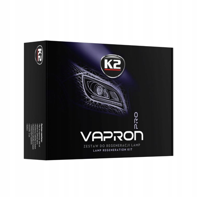 K2 PRO VAPRON Zestaw do regeneracji lamp d7900