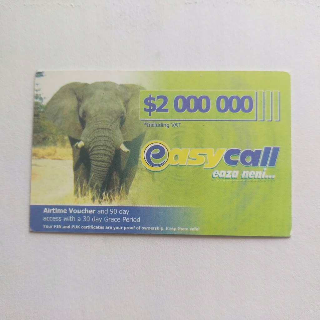 Zimbabwe - Słoń $ 2.000.000