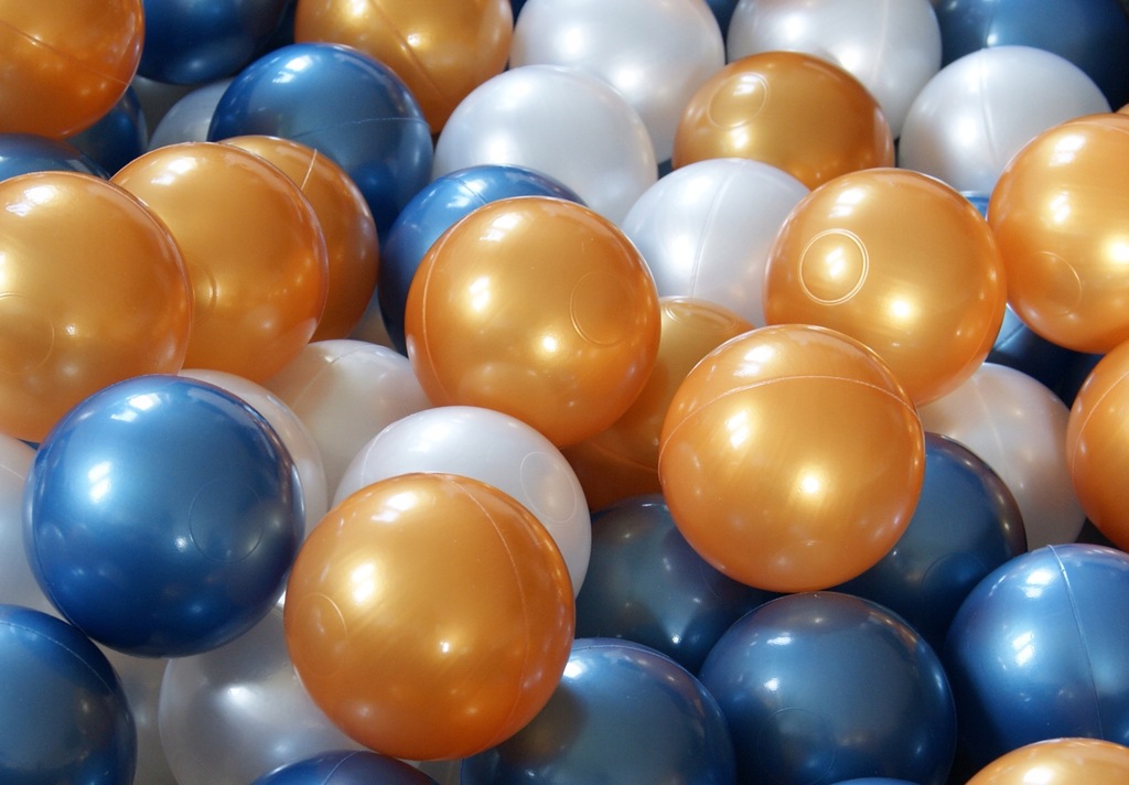 Kolorowe kulki, piłki basenowe, dzieci,prezent 7cm