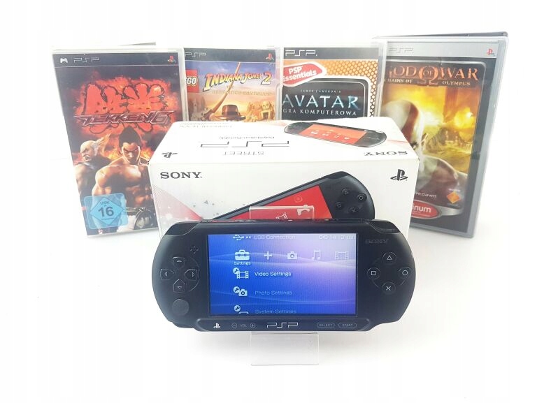 SONY PLAYSTATION PSP STREET GRY + SD 8GB