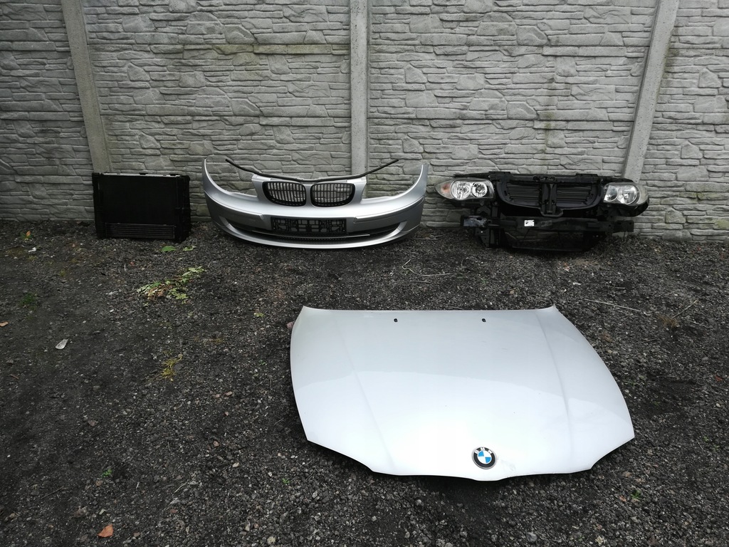 BMW I E81 lift Pas maska lampy zderzak chlodnica