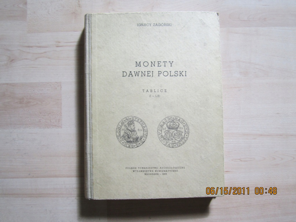 Zagórski Monety dawnej Polski. Tablice (I–LX) 69r