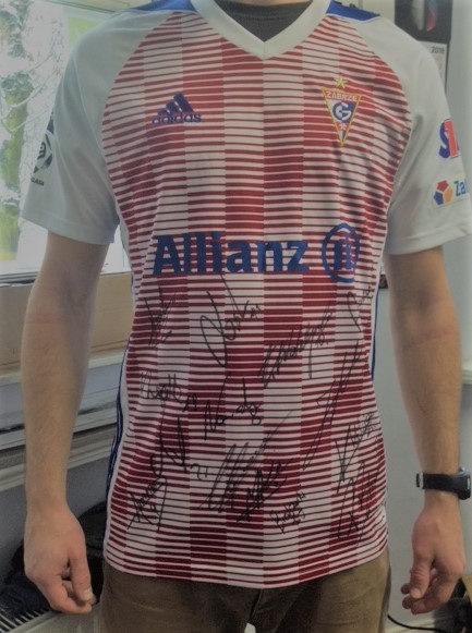 Koszulka Górnik Zabrze z podpisami drużyny