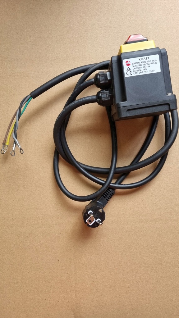 WYŁĄCZNIK włącznik do SILNIKA 1 faz silnik 230V