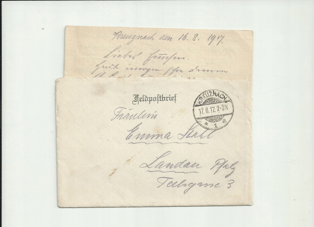 288/ Feldpost 1917