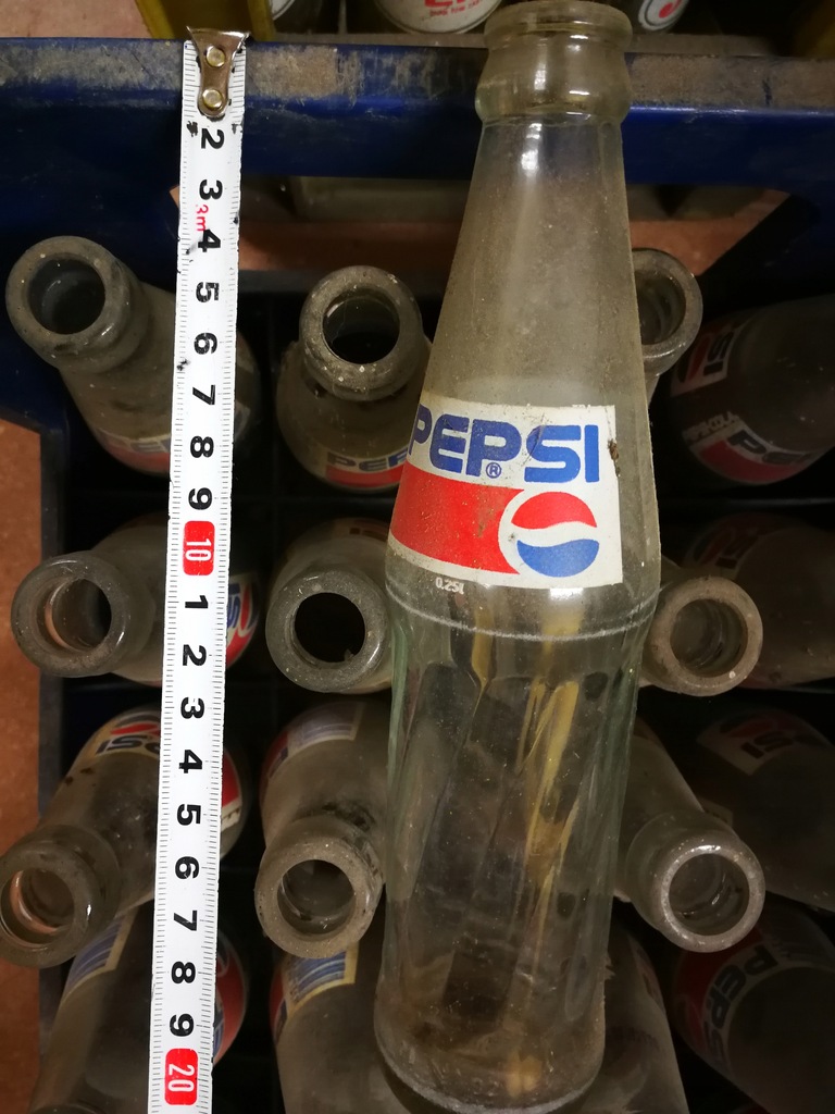 Butelki Pepsi-Cola 0,25L