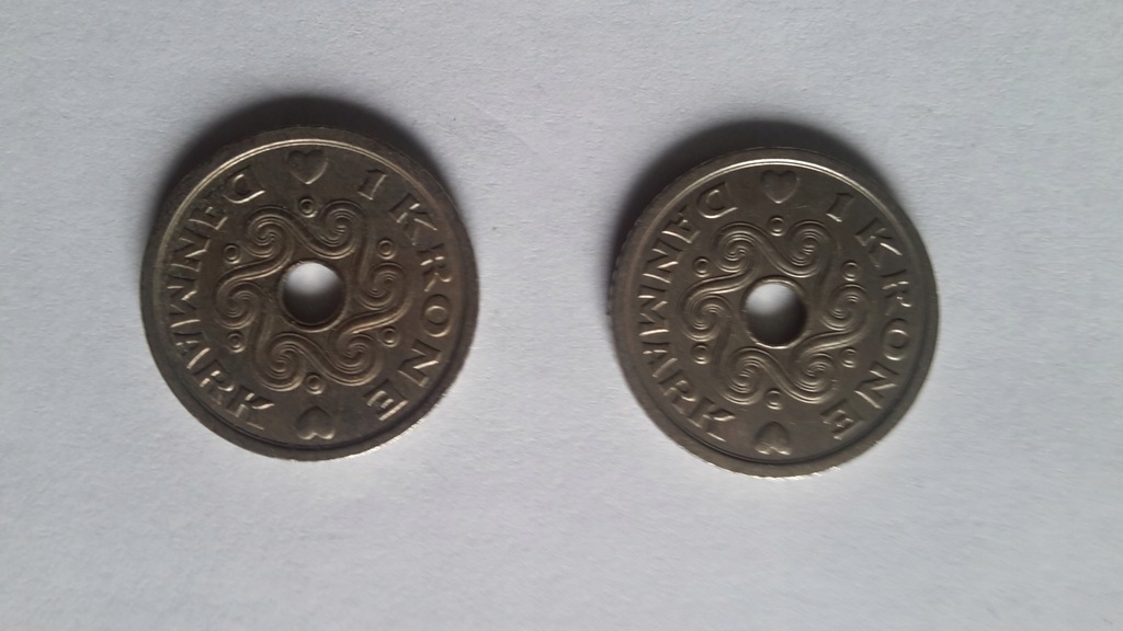 Dania 1 oraz 5 koron
