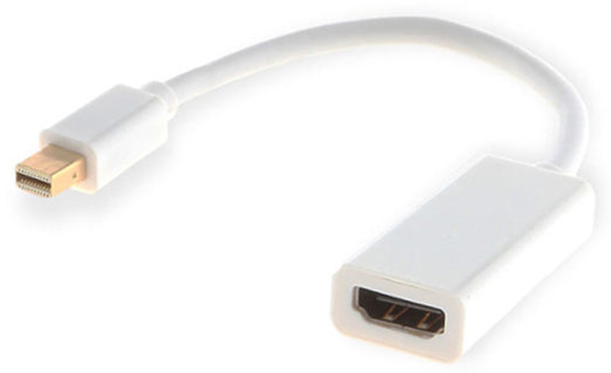 Adapter mini-Display Port DP - HDMI MacBook BIAŁY