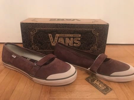 Vans Gisele r38,5 brąz NOWE, RZADKIE! Baleriny