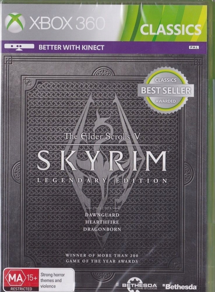 skyrim legendary edition xbox 360