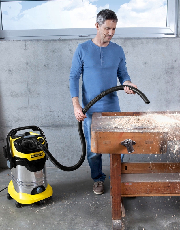 Купить ПРОМЫШЛЕННЫЙ БЕЗМЕШОЧНЫЙ ПЫЛЕСОС KARCHER WD6 2100W: отзывы, фото, характеристики в интерне-магазине Aredi.ru