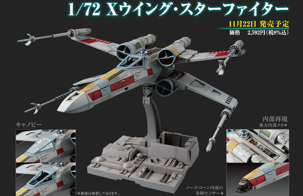 Купить X-Wing T-65 Red Squadron 1/72 Bandai Star Wars: отзывы, фото, характеристики в интерне-магазине Aredi.ru