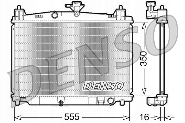 CHŁODNICA WODY DENSO DRM44016