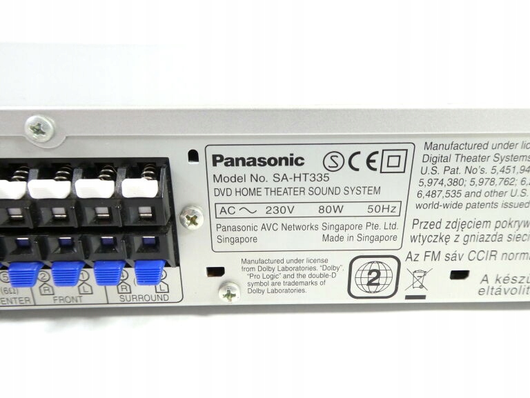 Купить DVD-диск PANASONIC SA-HT335: отзывы, фото, характеристики в интерне-магазине Aredi.ru