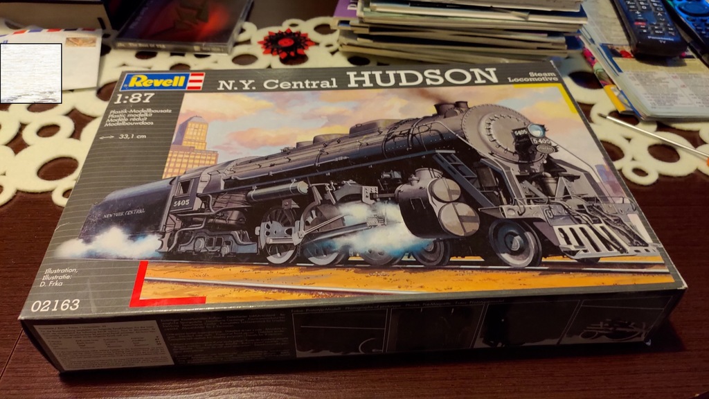 Revell 02163 Hudson Locomotive