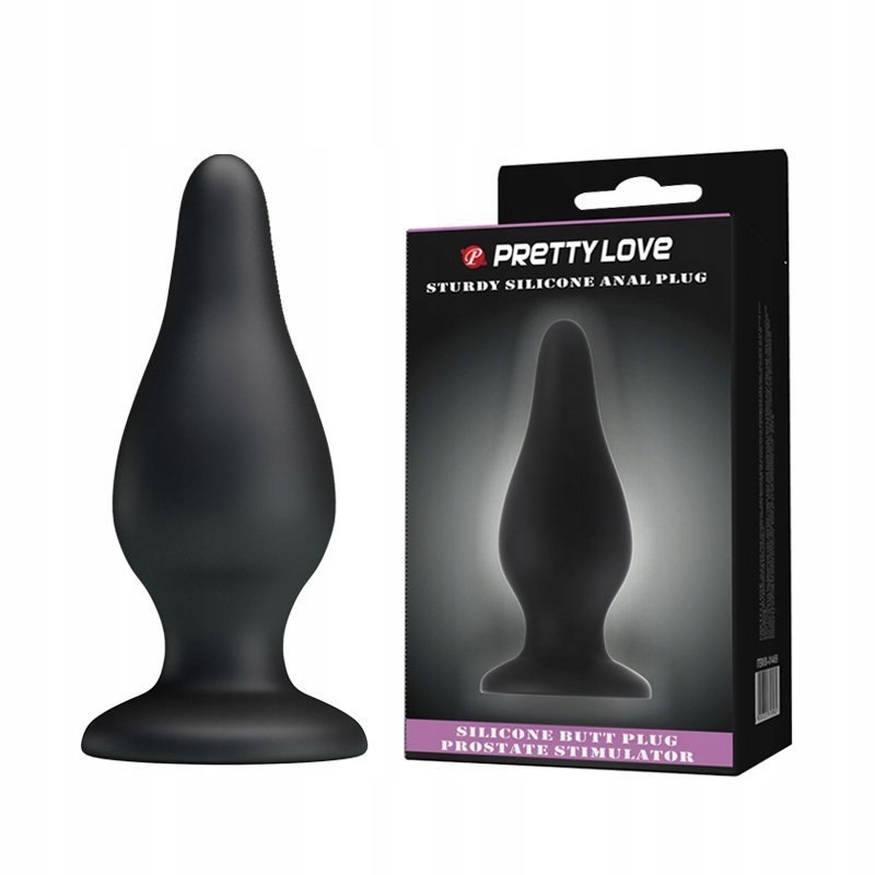 PRETTY LOVE -SILICONE BUTT PLUG ANAL, PROSTATE STIMULATOR