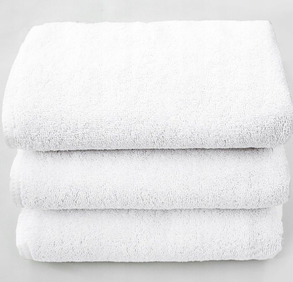 hotelowy ręcznik 70x140 sauny basen frotte biały