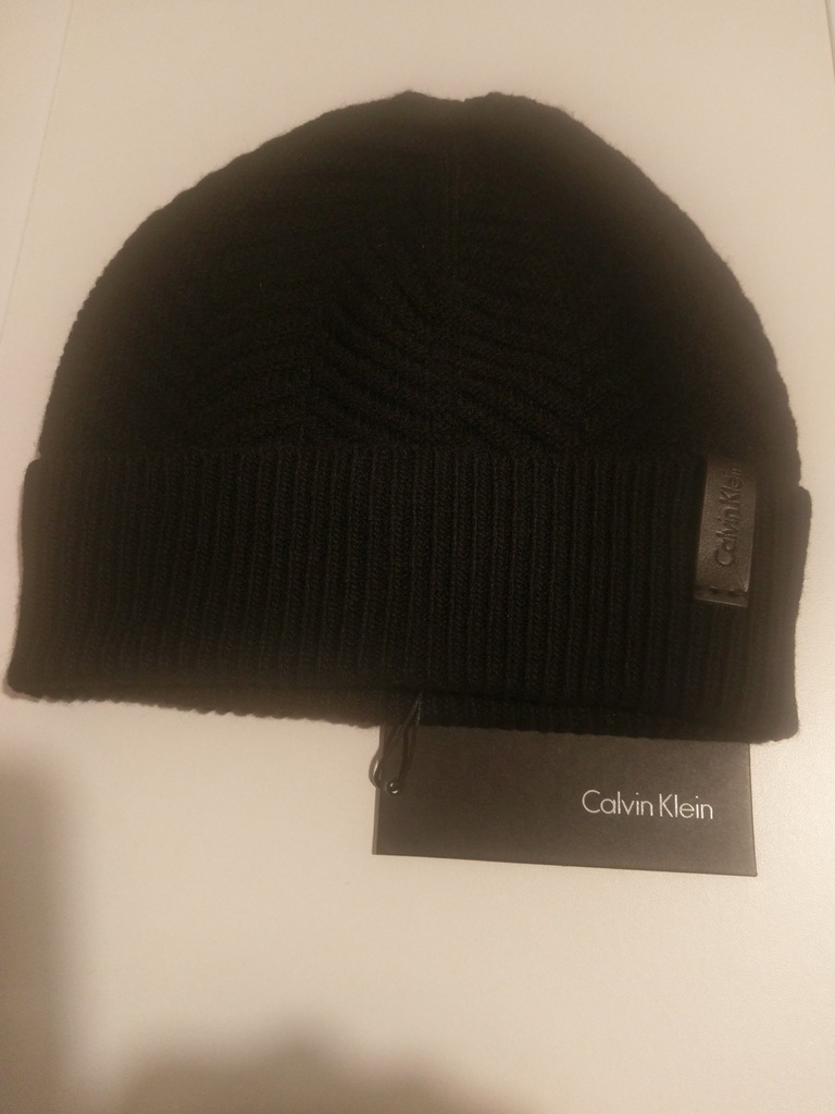 Calvin Klein HENRY HAT - Czapka zimowa nowa