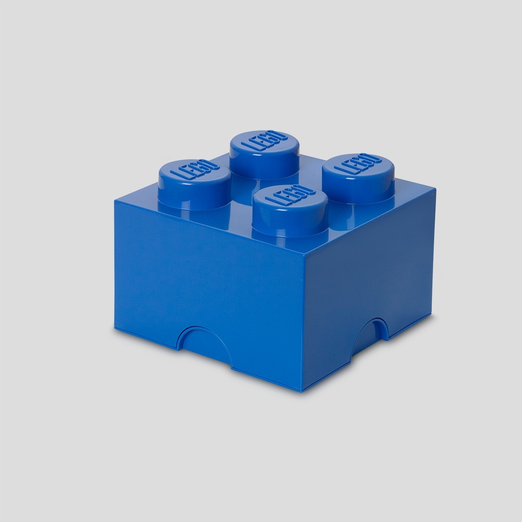 LEGO PUDEŁKO KLOCEK 4 POJEMNIK NIEBIESK 40031731