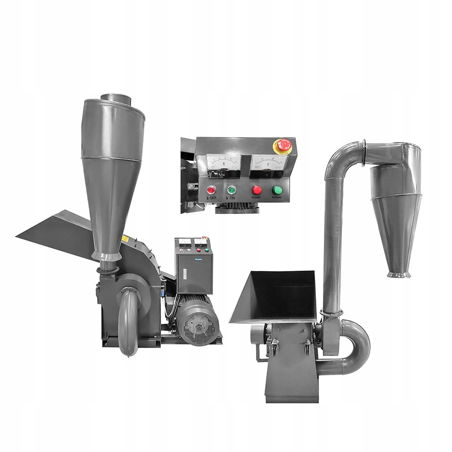 PRODUKCJA PELETU MŁYN BIJAKOWY ZBOŻA WIÓRÓW 7,5 kW