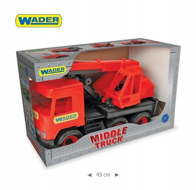 Wader Dźwig Middle Truck 32112 dla chłopca