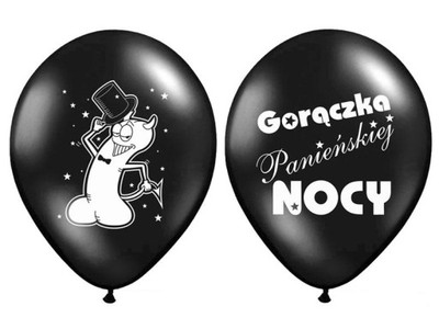 BALONY Wieczór Panieński Aż 36cm PARTY RÓŻNE WZORY