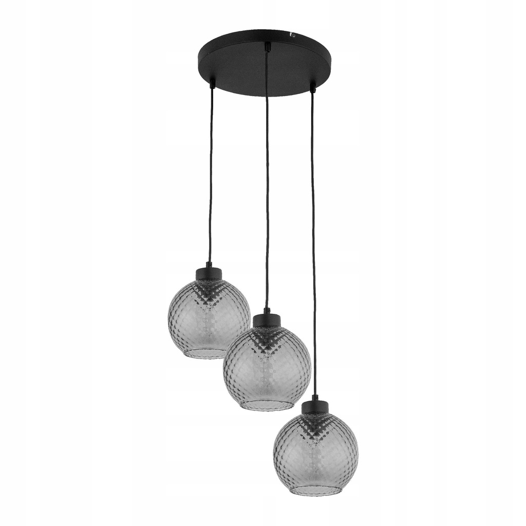 LAMPA WISZĄCA TK LIGHTING DEVON 4627 CZARNY / GRAFITOWY