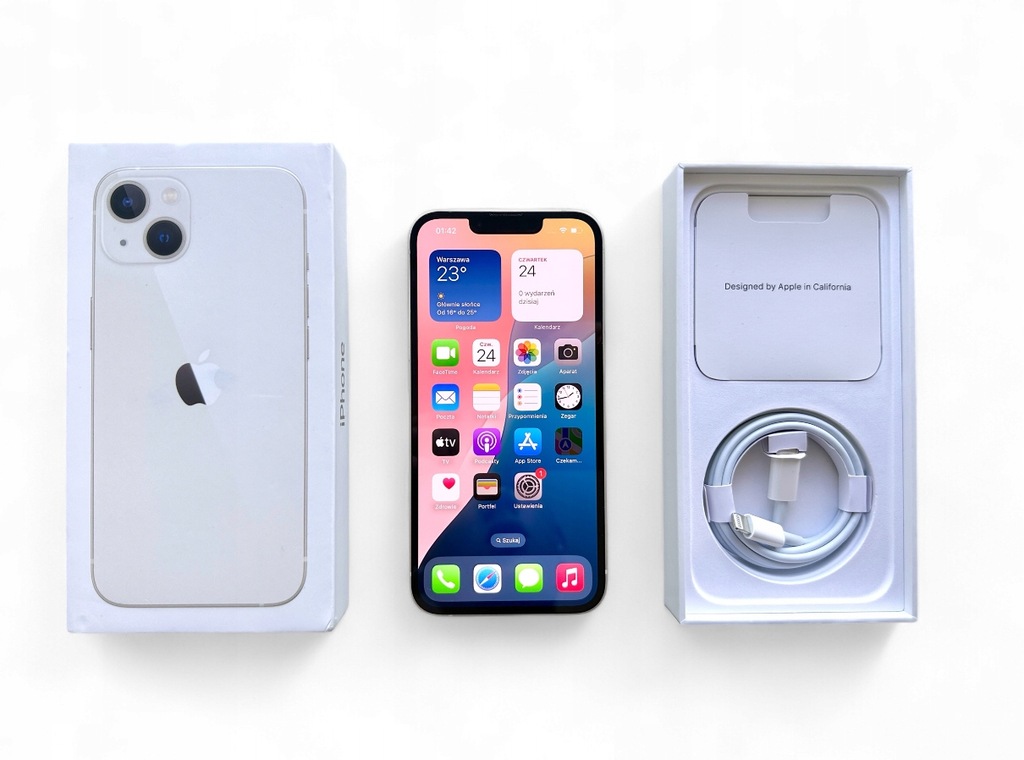 Smartfon Apple iPhone 13 4 GB / 128 GB 5G BIAŁY