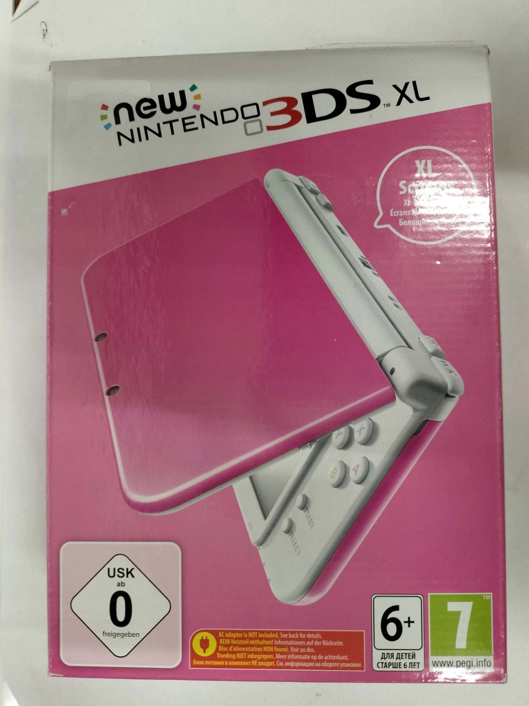 KONSOLA NEW NINTENDO 3DS XL RÓŻOWA BOX