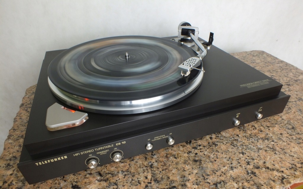 Telefunken CS 10 __ Solidny Gramofon 7827399483 oficjalne archiwum