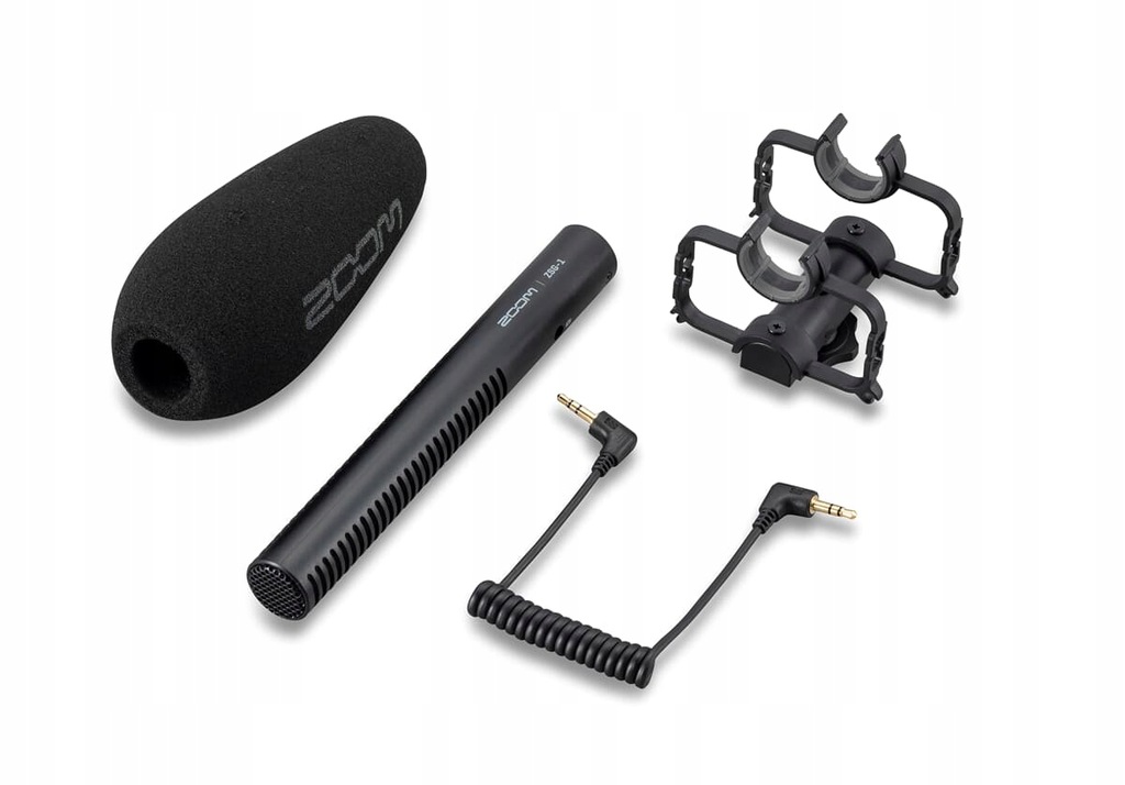 Zoom ZSG-1 Mikrofon typu shotgun do pracy z kamerami aparatami i telefonami