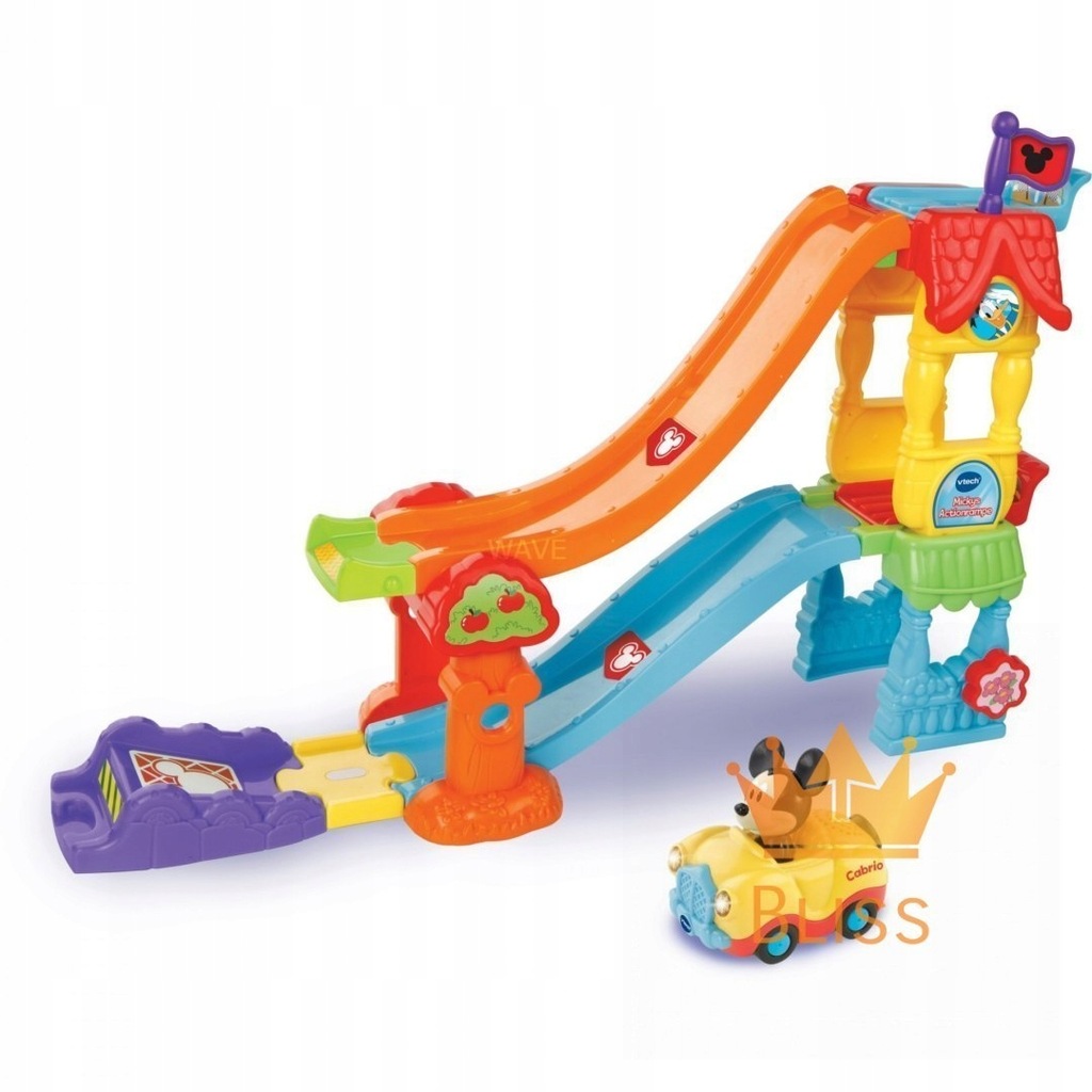 Tut Tut Baby Flitzer - Mickys Actionrampe, pojazd