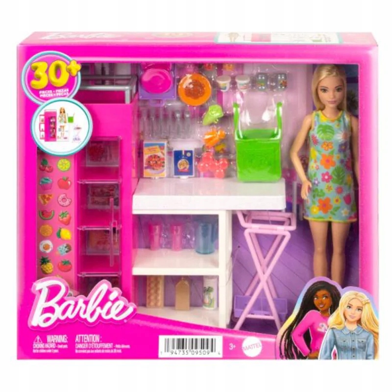 ND17_ZB-162054 Barbie Spiżarnia Zestaw + lalka