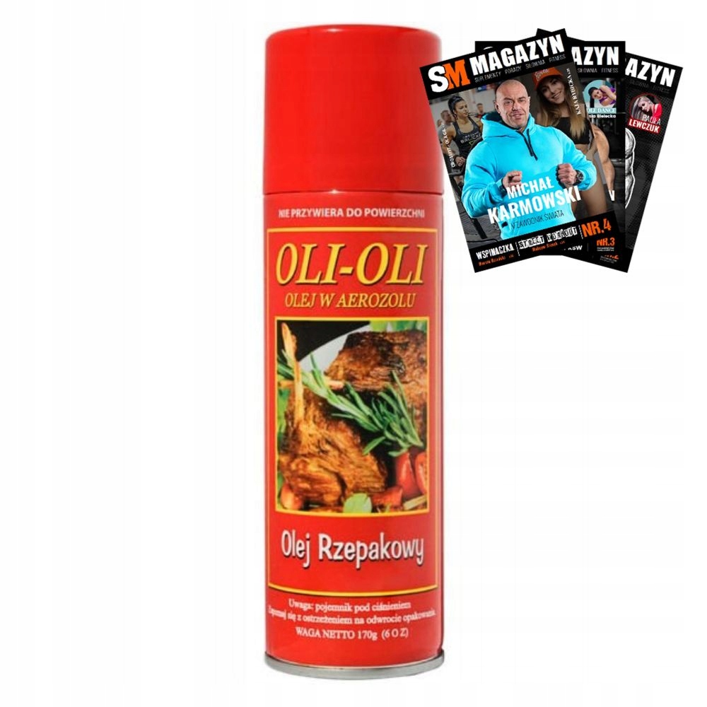 OLI-OLI OLEJ RZEPAKOWY DO SMAŻENIA SPRAY 170g