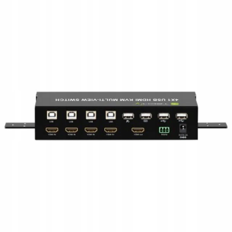 TECHLY PRZEŁĄCZNIK KVM HDMI/USB 4X1 MULTIVIEWER