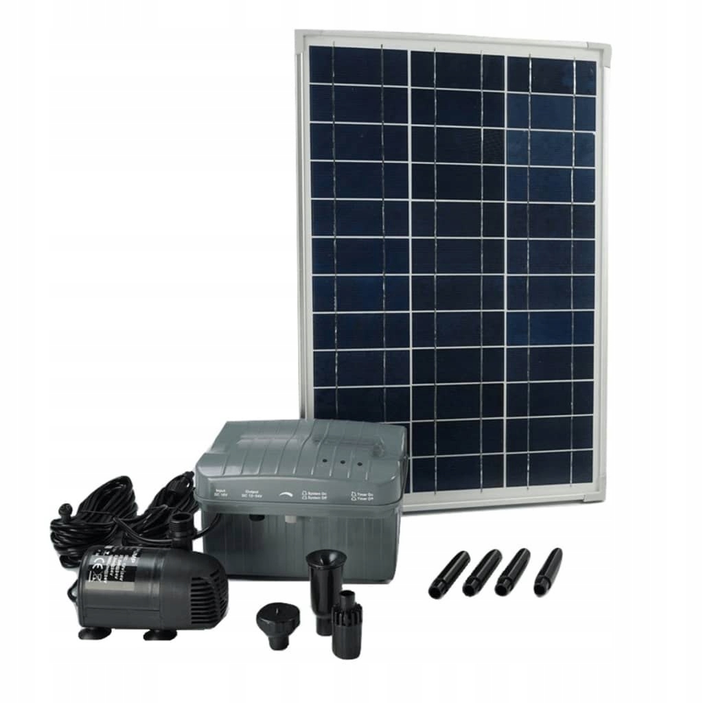 Ubbink Panel solarny, pompa i akumulator SolarMax