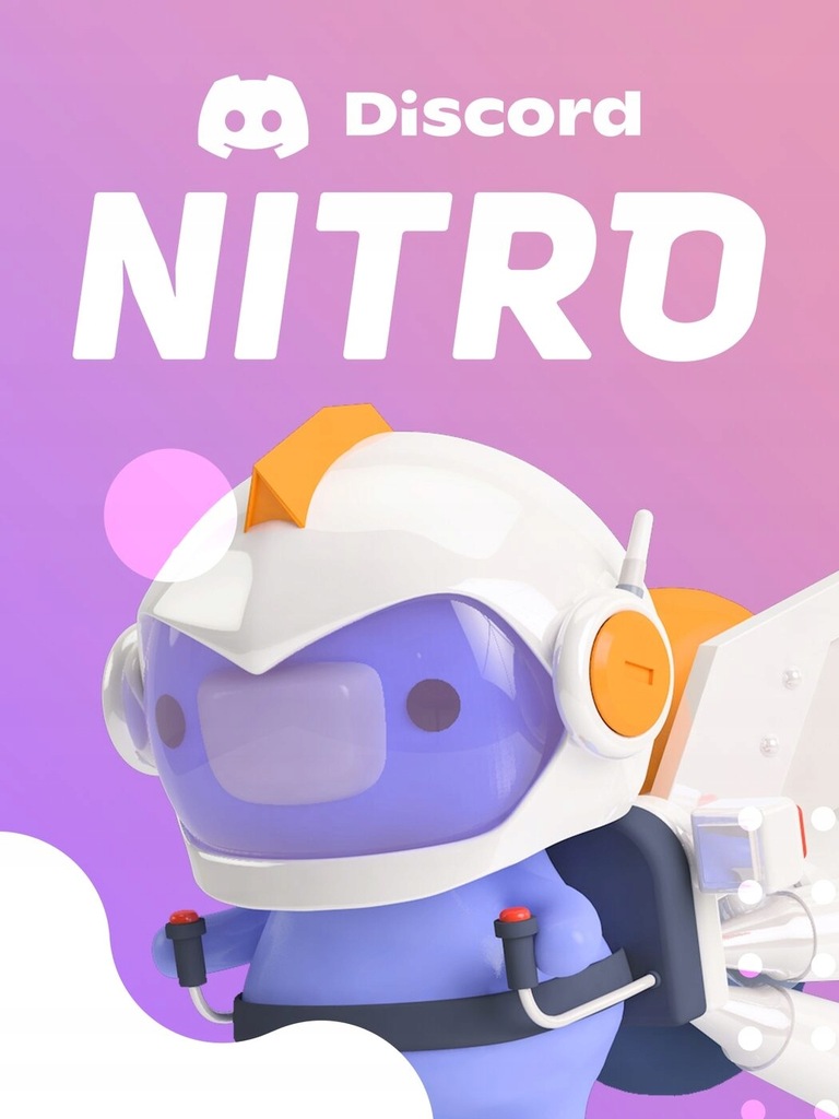 Discord Nitro Miesiąc + 2x Nitro Boost