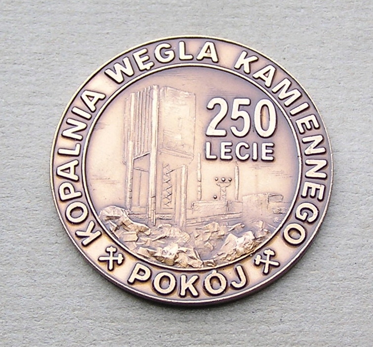 Odznaka 250 lat Kopalnia Węgla Kamiennego Pokój